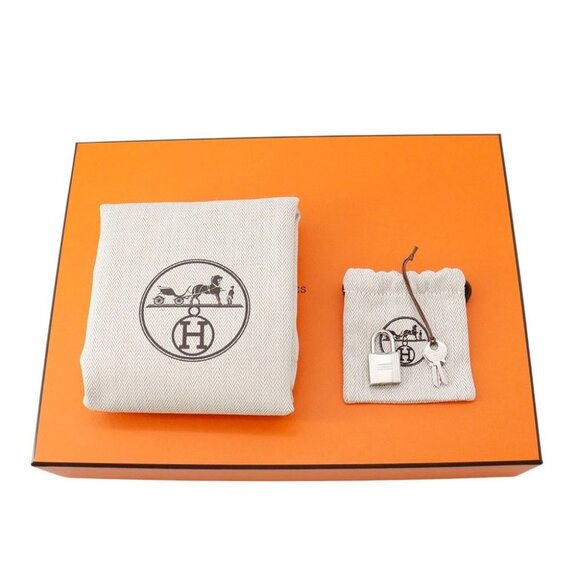 HERMES Picotin Lock Size PM Taurillon Clemence Blue Gacier - Picture 6 of 7